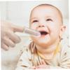 GLEAVI 3pcs Silicone Finger Toddler Toothbrush Set for Baby Oral Care, Easy-to-Grip Design Removes Tooth Stains, Suitable for Home and Travel Use view 4