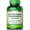 Glucosamine and Chondroitin High Strength 7-in-1 | 1200mg Complex with MSM, Bovine Collagen, Ginger Root, Turmeric Extract, and Rosehip | 120 Tablets | Nature's Truth view 1