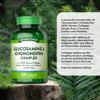 Glucosamine and Chondroitin High Strength 7-in-1 | 1200mg Complex with MSM, Bovine Collagen, Ginger Root, Turmeric Extract, and Rosehip | 120 Tablets | Nature's Truth view 2