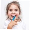 GLEAVI Baby Oral Care Silicone Finger Toothbrush 4pcs Set, Infant Toddler Gum Brush Soft, Newborn First Step Oral Massager for Boys and Girls Dental Hygiene view 2