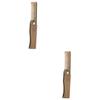 Angoily 2pcs Wooden Beard Comb Mini Pocket Comb for Beard Styling Care Tools for Men view 1
