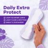 Always Anti-Bunch Xtra Protection Daily Liners, Long Length, Unscented, 136 Count view 4