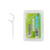 Floss Dental Stick, Portable Dental Floss Toothpick, Triple Clean Advanced Clean Dental Floss Stick, Interdental Tooth Picks Cleaning Tool for Travel, Home, Office and Restaurant view 1