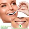 Floss Dental Stick, Portable Dental Floss Toothpick, Triple Clean Advanced Clean Dental Floss Stick, Interdental Tooth Picks Cleaning Tool for Travel, Home, Office and Restaurant view 4