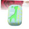 Healeved 3pcs Cartoon Deer Lenses Case Holder Cartoon Lens Storage Box Container for Home and Travel Green Storage Box for Eyeglasses Case Lens Container for Sunglasses view 3