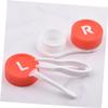 Healeved 8pcs Portable Cases Cleaner Storage Box for Travel Professional Eye Care view 3