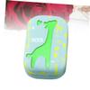 Healeved 2pcs Cartoon Deer Lens Case Holder Cute Lens Container for Home and Travel Green Box Storage Box view 2