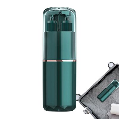 Teksome Toothbrush Holders Travel - Toothbrush Holder Rinse Cup Comb Kit - Compact Rinse Cup Box with Large Capacity for Toothbrush, Comb, Toothpaste