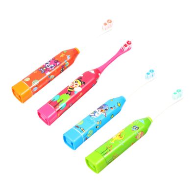 Mobestech 8pcs Boys and Girls Electric Toothbrush Automatic Toothbrushes Cartoon Design for Full-Automatic Electric for Boys and Girls Random Color
