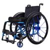 5 Inch Sports Wheelchair Replacement Front Wheel, PU Solid Anti-Slip Wheelchair Caster Assembly, Aluminum Alloy Wheel with 5/16" (8 mm) Bearing (2 Counts) (Color : Black) view 3