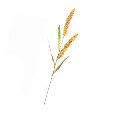 Alipis Green Foliage Artificial Wheat Simulated Grain Ear Millet Decor Fake Grasses Bundle