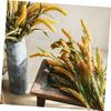 Alipis Green Foliage Artificial Wheat Simulated Grain Ear Millet Decor Fake Grasses Bundle view 2