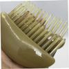 PartyKindom Natural Horn Hair Massage Comb with 14 Pins, Wide Teeth Scalp Massager Brush for Hair Styling and Relaxation, Creative Head Massage Tool for Men and Women view 3