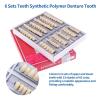 MTTXY 168 Pieces False Teeth Dental Complete Acrylic Resin Denture Teeth, Whole Teeth Synthetic Polymer Denture Tooth 23 Shade A3 Upper + Lower Dental Materials view 3