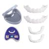 Flipped Warmth 2 Pairs False Teeth Veneers Top And Bottom Clip in Veneers Teeth, Instant Veneers Dentures, Confidence Smile Dentures Veneers Comfortable Fake Teeth for Women And Men view 1