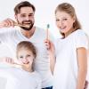 Bamboo Toothbrushes Medium Bristles for Adults 10 Pack, Wooden Toothbrush Family Set Natural Organic Tooth Brush (Multi-Color 10p) view 2