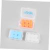 GLEAVI 3pairs Noise Swimming Ear Plugs Silicone Ear Plugs for Sleep Study Flying view 2