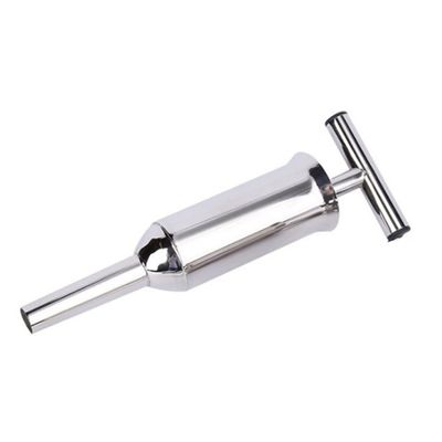 LIFKOME Steel Sausage Filler Tube Sausage Maker Tube Kit Stainless Steel Meat Filler Kitchen Use Safe to Use Easy to Clean