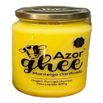 AzorGhee - Ghee Clarified Butter - Azores Island origin - The land of the happy cows - 470gr Glass Jar
