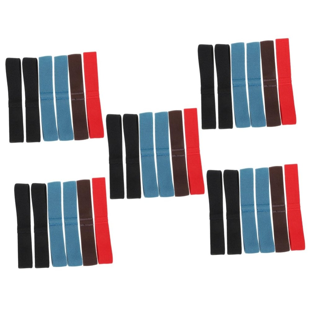 OUNONA 30pcs Lunch-Box Elastic Bands for Boys and Girls Bento Box Fixed Straps Elastic Bento Box Bands Random Color