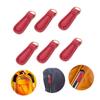 TEHAUX 12pcs Leather Zipper Pullers for Sewing Zipper Repair Replacements Heads Sliders for Fixing Puller Use as Helper in Garment Repairing view 2