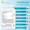 InfiniVit - VisioPrime - Lutein, Zeaxanthin, Bioflavonoids, Bilberry, Pine Bark, Vitamins and Minerals Eye Supplement, 60 Capsules view 3