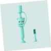 Mobestech Silicone Training Toothbrush Bristles Toothbrush Oral Care for Boys and Girls Finger Brush Random Color view 3