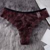 WILLBEST sports underwear for women everyday g string thongs for women crutchless sissy knickers g string thongs slutty padded underwear lace sexy cotton sexy view 2