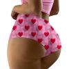 WILLBEST women boxers for valentines christmas lady pants sports silk pjs panties women's knickers multipack transparent lingerie vests nighty sexy bikini bodysuit women's underwear pjs view 3