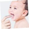 PartyKindom 9pcs Finger Finger Toothbrush for Training Boy Girl Teeth Cleaning Plaque Removal for Milk Teeth Years Old view 2