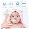 PartyKindom 9pcs Finger Finger Toothbrush for Training Boy Girl Teeth Cleaning Plaque Removal for Milk Teeth Years Old view 3