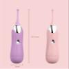 10 Modes Electric Handheld Powerful Bullet Massage Rod Portable Silicone Ball Waterproof Bullet Tool for Women Pleasure, Personal Bullet Massage Stick for Body Relax,Travel Mini Size (Purple) view 4