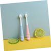 PartyKindom 2pcs Boy Girl Toothbrush Boys and Girls Toothbrush Tooth Cleaning Brush for Years Old view 3