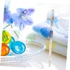 Gatuida Cleaning Brush Double-Sided Firm Nylon Non-Slip Handle Artificial Teeth Cleaner Pack of 2 view 3