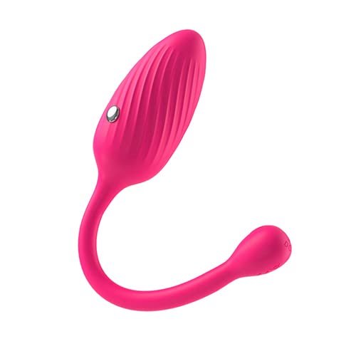 10 Modes Electric Handheld Powerful Bullet Massage Rod Portable Silicone Ball Waterproof Bullet Tool for Women Pleasure, Personal Bullet Massage Stick for Body Relax,Travel Mini Size (Red)