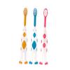 Gatuida Soft Bristle Kids Toothbrush Set 6pcs for Boys and Girls Ages 2-5, Baby Toothbrush with Comfortable Handle, Plaque Removal Teeth Care Brush for Toddler Oral Hygiene view 1