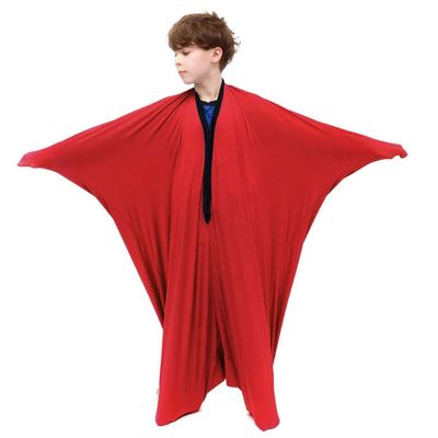 BOSSGE Kids Sensory Sock With Sensory Need, Children Full Body Sock To Self-Claming, Relaxing, Full-Body Wrap To Relieve Stress (Color : Red, Size : M-69 * 119cm)