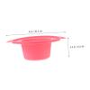Beaupretty Silicone Wax Warmer Liner 400ml Pink Even Heating Wax Melt Pot Suitable for Home and Beauty Salon Waxing view 3