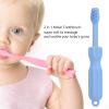 Baby Silicone Molar Toothbrush Safe Baby Molar Toothbrush Massage Teeth Easy to Clean Attractive for Babies (Narooteb2zaqgwukf-13) view 2