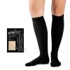 VARCOH Compression Socks for Women, Compression socks Men, Compression Socks Knee High, Best for Improve Varicose Veins,Leg Blood Circulation (L,Black) view 1