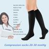 VARCOH Compression Socks for Women, Compression socks Men, Compression Socks Knee High, Best for Improve Varicose Veins,Leg Blood Circulation (L,Black) view 2
