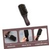 Angoily Bead Head Bristle Brush for Face Beard Cleaning Practical Mustache Tool for Home Use Personal Care Styling Brush view 2