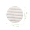 IMIKEYA Round Draining Soap Holder Tray Large Marble Color Silicone Bar Soap Draining Dish for Bathroom Shower Home Use Non-punch Installation view 2
