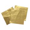 LIFKOME 100pcs Aluminium Foil Paper Wrapping Paper Packaging for Candy Foil Candy Wrappers Gold for Chocolate view 1