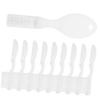 Angoily 10pcs Mini Prison Toothbrushes Soft Bristle Short Handle Anti-self- Portable Oral Care for Inmates and Psychiatric Use view 1