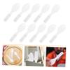 Angoily 10pcs Mini Prison Toothbrushes Soft Bristle Short Handle Anti-self- Portable Oral Care for Inmates and Psychiatric Use view 2
