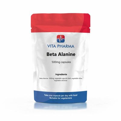 VITA PHARMA Beta Alanine 500mg 60 Capsules