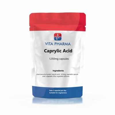 VITA PHARMA Caprylic Acid 1250mg 120 Capsules