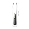 WOFASHPURET Eyebrow Tweezers Led Light, Precision Facial Hair Remover Tool for Eyebrow Shaping and Eyelash Plucking, Compact Beauty Tool for Womens Facial Care view 2