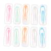PartyKindom 10pcs Travel Lenses Stick Tool Case Lenses Inserter Tweezers Lens Tool Including Lens Plunger Suction Stick for Contact Removal view 1